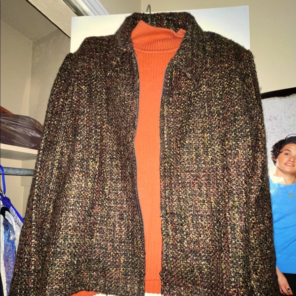 DressBarn Medium petite Jacket w/ Sweater